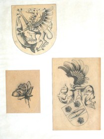 Bild - Bleistiftzeichnungen für Kupferstich