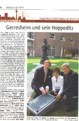 Bild - Gerresheimer und sein Hoppeditz